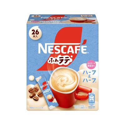 ふるさと納税 稲敷市 ネスカフェ エクセラ ふわラテ ハーフ&amp;ハーフ 26P×12箱