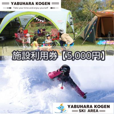 ふるさと納税 木祖村 やぶはら高原スキー場・こだまの森 施設利用券【5,000円分】 | 