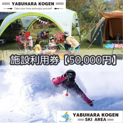 ふるさと納税 木祖村 やぶはら高原スキー場・こだまの森 施設利用券【50,000円分】 | 