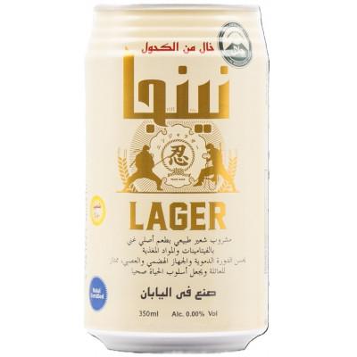 ふるさと納税 静岡市 【日本ビール】NINJA LAGER(ノンアルコールビール)350ml×24缶　ハラル認証済み |  | 02