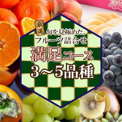 ふるさと納税 高松市 旬を見極めた、厳選フルーツ詰合せ[満足コース](3〜5品種)1回便