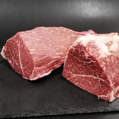 ふるさと納税 八雲町 八雲牛 ランプ ブロック 1kg(500g×2個)