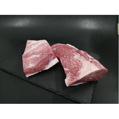 ふるさと納税 八雲町 八雲牛 とも三角 ブロック 1kg(500g×2個)