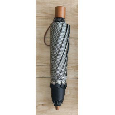 ふるさと納税 中央区 【数量限定】小宮商店　『裏縞』雨晴兼用折りたたみ傘　60cm10本骨　ブラック |  | 02