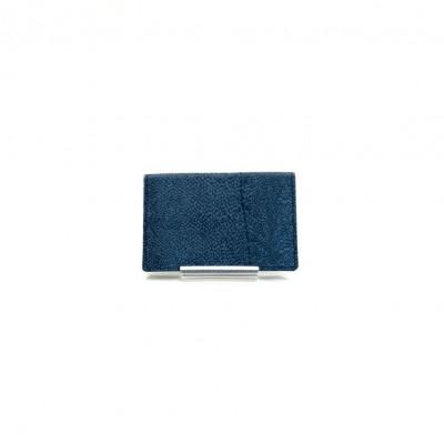 ふるさと納税 高知市 [Ocean Blue]Ocean Leather 名刺入れ[ブリ]L[BX067-03]