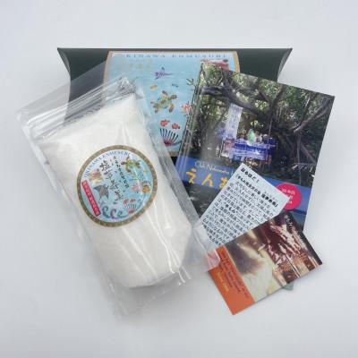 ふるさと納税 伊平屋村 ピロー型高級化粧箱入り、手もみ完全天日塩「塩夢寿美(えんむすび)」2箱 |  | 01
