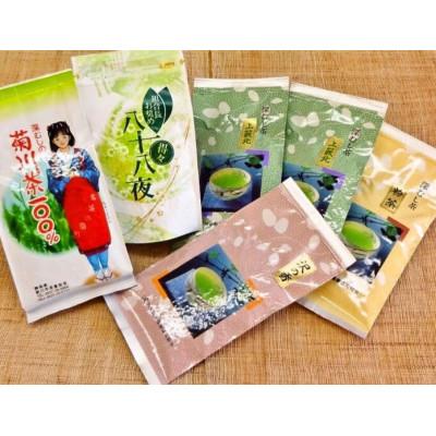 ふるさと納税 菊川市 深蒸し静岡茶 農家の味くらべ 5種6袋セット