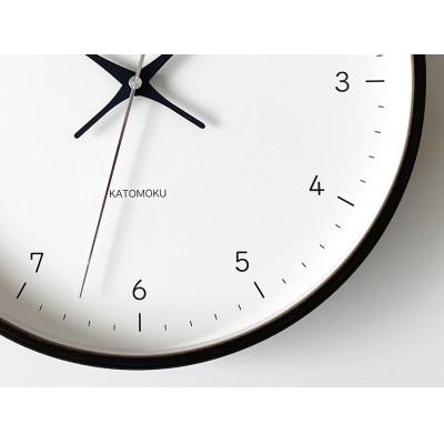 ふるさと納税 郡上市 掛け時計 KATOMOKU Plywood clock km-80B 木製 曲げわっぱ インテリア |  | 03