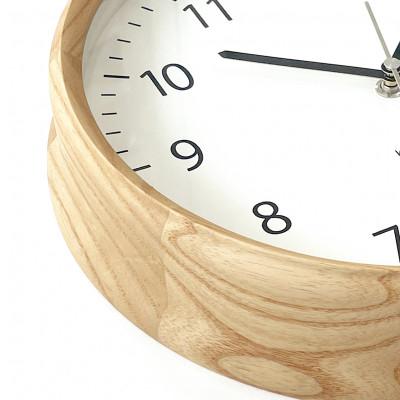 ふるさと納税 郡上市 掛け時計 KATOMOKU Muku clock 4 km-57N　木製 無垢 インテリア |  | 01