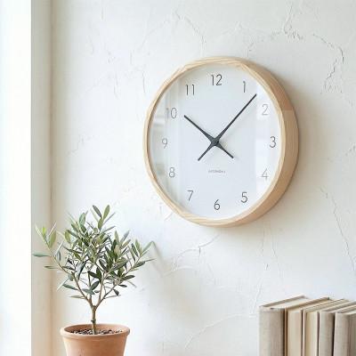 ふるさと納税 郡上市 KATOMOKU Muku clock 7 ナチュラル km-60NA 木製