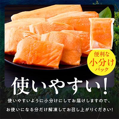 ふるさと納税 泉佐野市 お刺身用 サーモン 1kg ブロック 小分け(3P〜4P) |  | 02