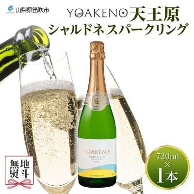 ふるさと納税 笛吹市 [のし付き]山梨県 YOAKENO 天王原 シャルドネ スパークリング 1本 モンデ酒造 笛吹市