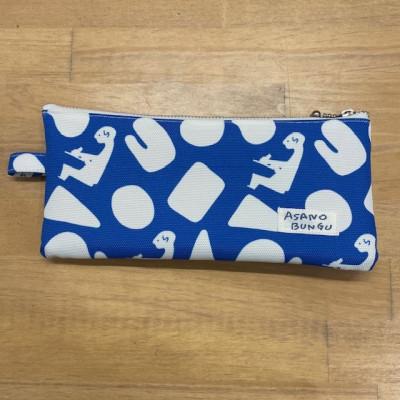 ふるさと納税 川西市 寺田マユミデザイン オリジナルテキスタイル柄のメッシュペンケース ASANO BUNGUみくじ付き