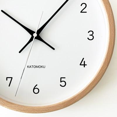 ふるさと納税 郡上市 掛け時計 KATOMOKU Muku clock km-104NA 木製 インテリア |  | 02