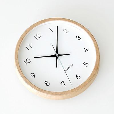 ふるさと納税 郡上市 掛け時計 KATOMOKU Muku clock km-104NA 木製 インテリア |  | 03