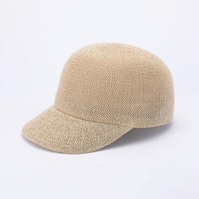 ふるさと納税 春日部市 埼玉県春日部市発 株式会社よこい 麻混 キャップ ベージュ YO-BR016-BE 1点