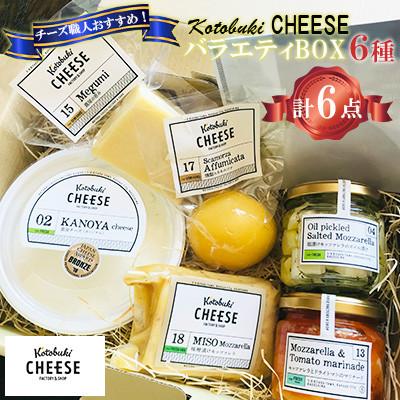 ふるさと納税 鹿屋市 チーズ職人おすすめ!Kotobuki cheeseバラエティBOX・6種類 1216