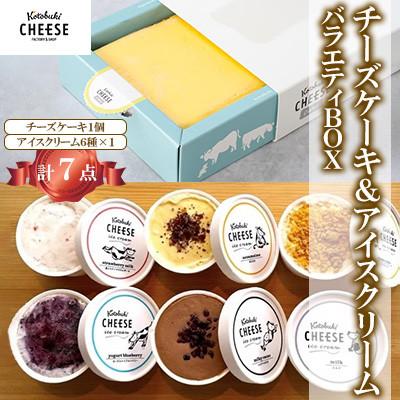 ふるさと納税 鹿屋市 チーズ屋さんの チーズケーキ &amp; アイスクリーム 6種バラエティBOX 2105