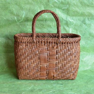 ふるさと納税 丸森町 ぶどうつるバッグ No.15