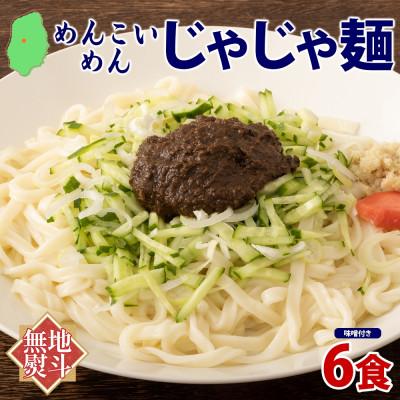 ふるさと納税 盛岡市 [熨斗付き]めんこいめん じゃじゃ麺 6食 米粉 グルメ お取り寄せ