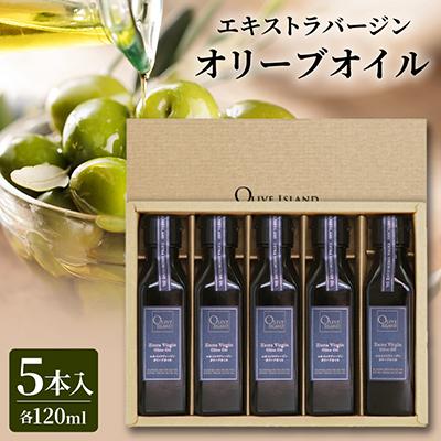 ふるさと納税 小豆島町 エキストラバージン(EXV)オリーブオイル5本入