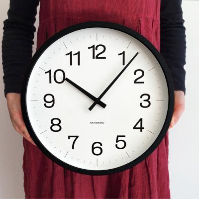 ふるさと納税 郡上市 掛け時計 KATOMOKU Muku clock km-116BK 木製