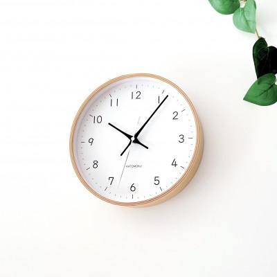 ふるさと納税 郡上市 掛け時計 KATOMOKU Plywood clock ブラック km-121BK インテリア | 