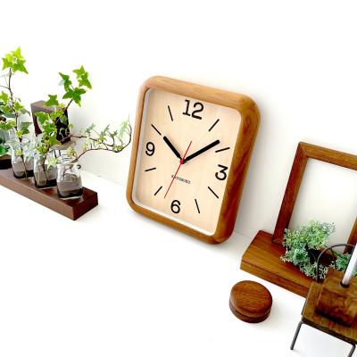 ふるさと納税 郡上市 掛け時計 KATOMOKU Muku clock km-133WA 木製 インテリア_1