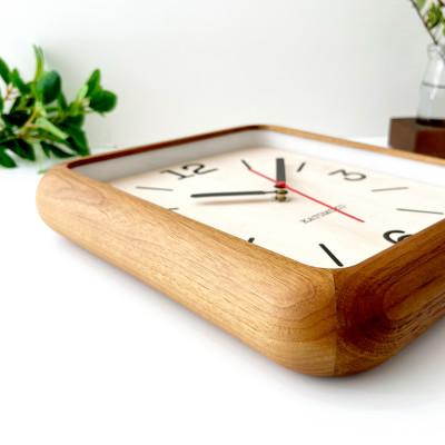 ふるさと納税 郡上市 掛け時計 KATOMOKU Muku clock km-133WA 木製 インテリア_2