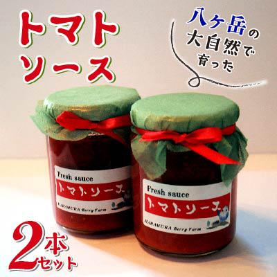 ふるさと納税 原村 八ヶ岳の大自然で育ったトマトソース 2本セット