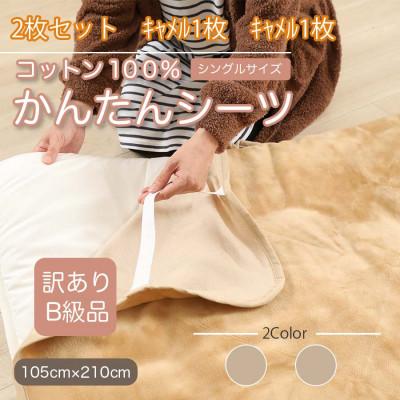 ふるさと納税 橋本市 【訳あり】【同色2枚セット】 シーツ 敷毛布