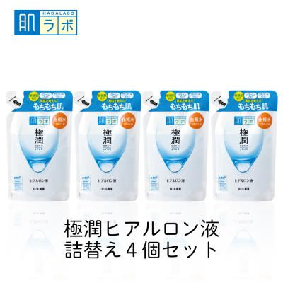 ふるさと納税 伊賀市 ロート製薬[肌ラボ 極潤]化粧水つめかえ4点セット