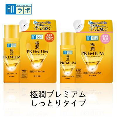 ふるさと納税 伊賀市 ロート製薬[肌ラボ 極潤プレミアム]化粧水+乳液4点セット(各ボトル+つめかえ用)