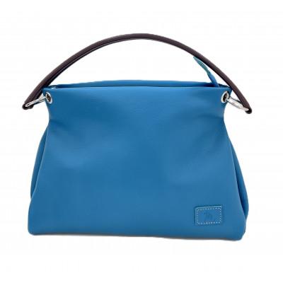 ふるさと納税 旭市 牛革 ハウル(小)2WAY(ターコイズブルー)