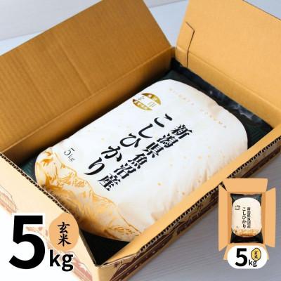 ふるさと納税 十日町市 【令和8年産】魚沼産コシヒカリ金印(玄米)5kg |  | 01