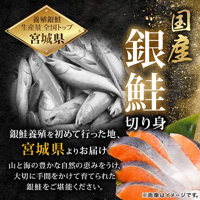 ふるさと納税 女川町 訳あり　銀鮭　宮城県産　甘塩　切身　約1.5kg　国産/三陸　女川町 |  | 01