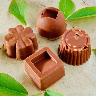 ふるさと納税 綾町 ミニミルクチョコ詰合わせ 4個