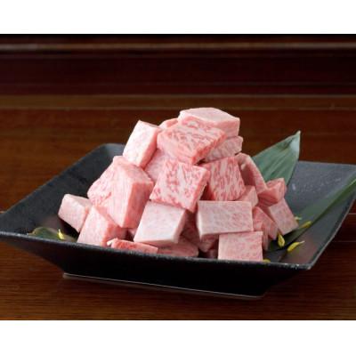 ふるさと納税 山江村 [黒毛和牛]熊本県産 サイコロステーキ600g(300g×2パック)(山江村)