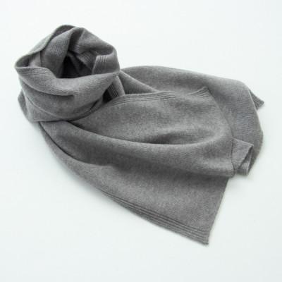 ふるさと納税 北上市 [UTOカシミヤ]天使のマフラー(シャモア) 男女兼用