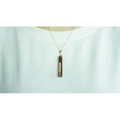 ふるさと納税 日南町 FOSSIL SERIES ロッドネックレス