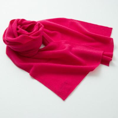 ふるさと納税 北上市 [UTOカシミヤ]天使のマフラー(フーシャピンク) 男女兼用