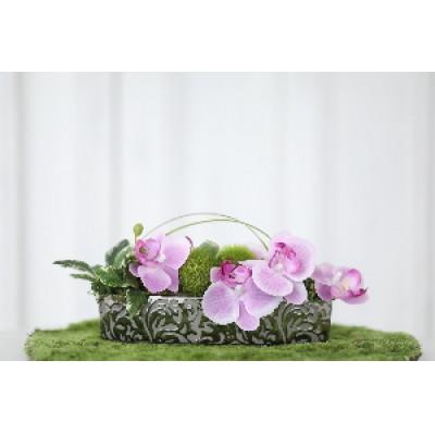 ふるさと納税 北上市 アートフラワー「静かなライン」1個