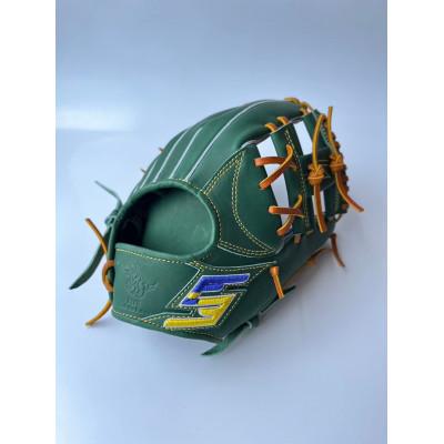 ふるさと納税 香芝市 少年用硬式グラブ グリーン