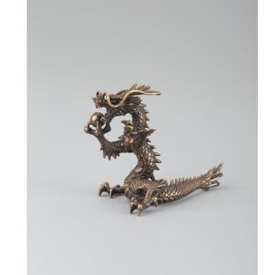 ふるさと納税 高岡市 [高岡銅器]香立 招福龍セット Dish OCTA