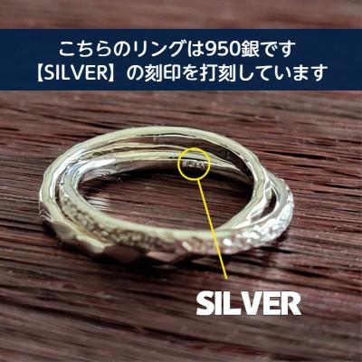 ふるさと納税 藤沢市 シルバー 2連リング P3〜30号 マイナスサイズ対応 ご希望のリングサイズで制作_2