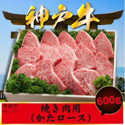 ふるさと納税 赤穂市 神戸牛 焼肉用 600g AKY3 ブランド牛