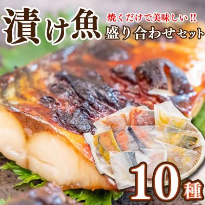 ふるさと納税 須崎市 漬け魚 10種セット