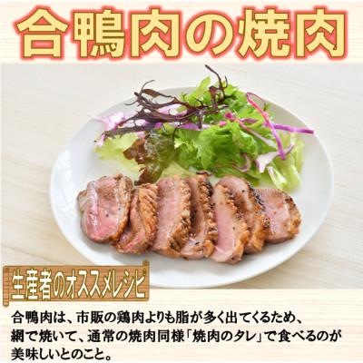 ふるさと納税 中島村 【先行予約】合鴨肉ブロック1kg+合鴨ガラセット |  | 01