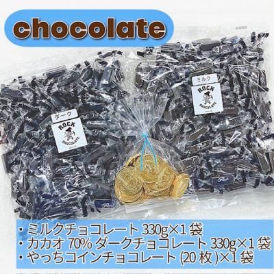 ふるさと納税 八千代市 [工場直送]ダーク&amp;ミルクチョコとコインチョコセット BP-1
