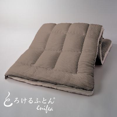 ふるさと納税 高崎市 とろけるふとんenifeaII肌掛けふとん【セミダブル